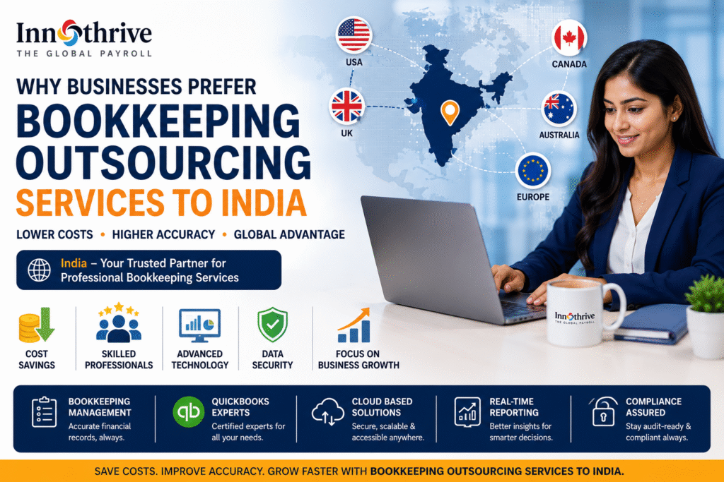 Why Businesses Prefer Bookkeeping Outsourcing Services to India