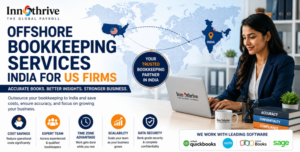 Offshore Bookkeeping Services India for US Firms