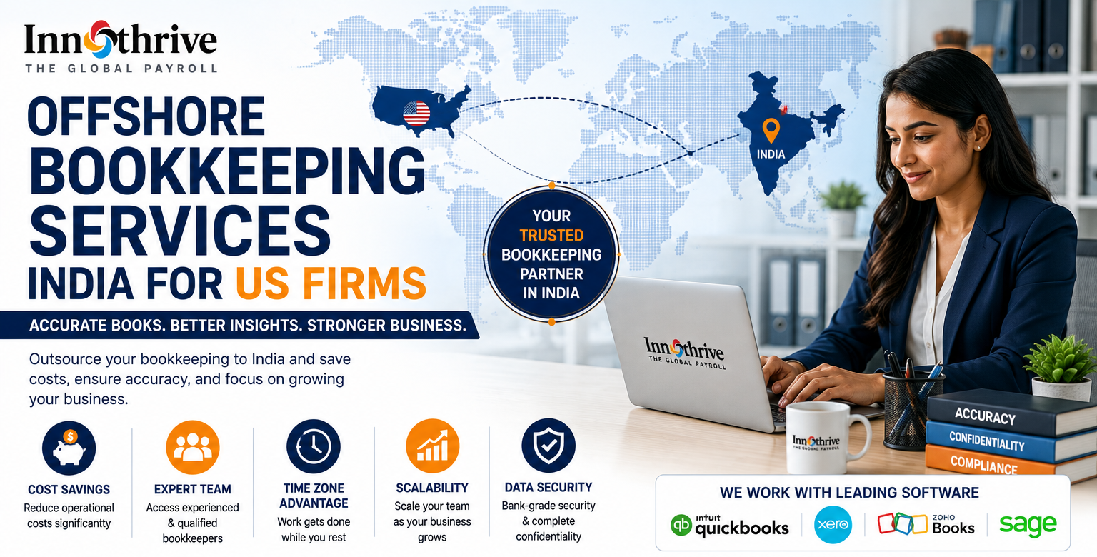 Offshore Bookkeeping Services India for US Firms